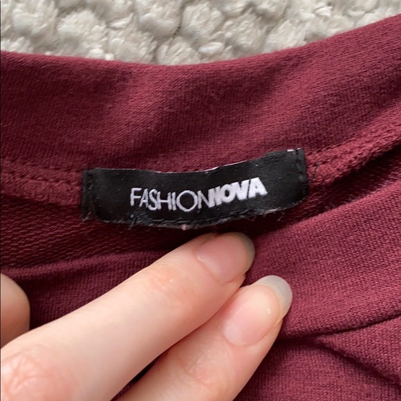 Fashion Nova distressed skirt and top set - Picture 2 of 4